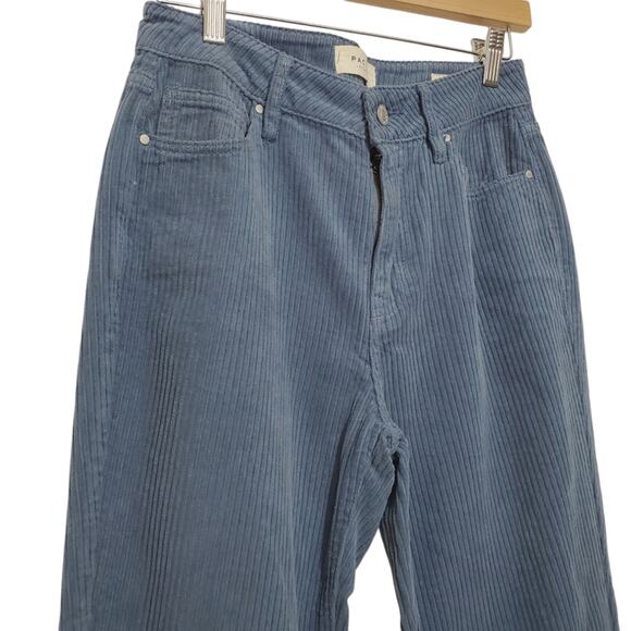 Pacsun | Mom Jean Soft Blue Corduroy High Rise Boho Pants - Picture 2 of 10